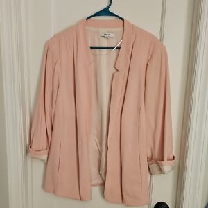 Women's Pink Kensie 2X Blazer